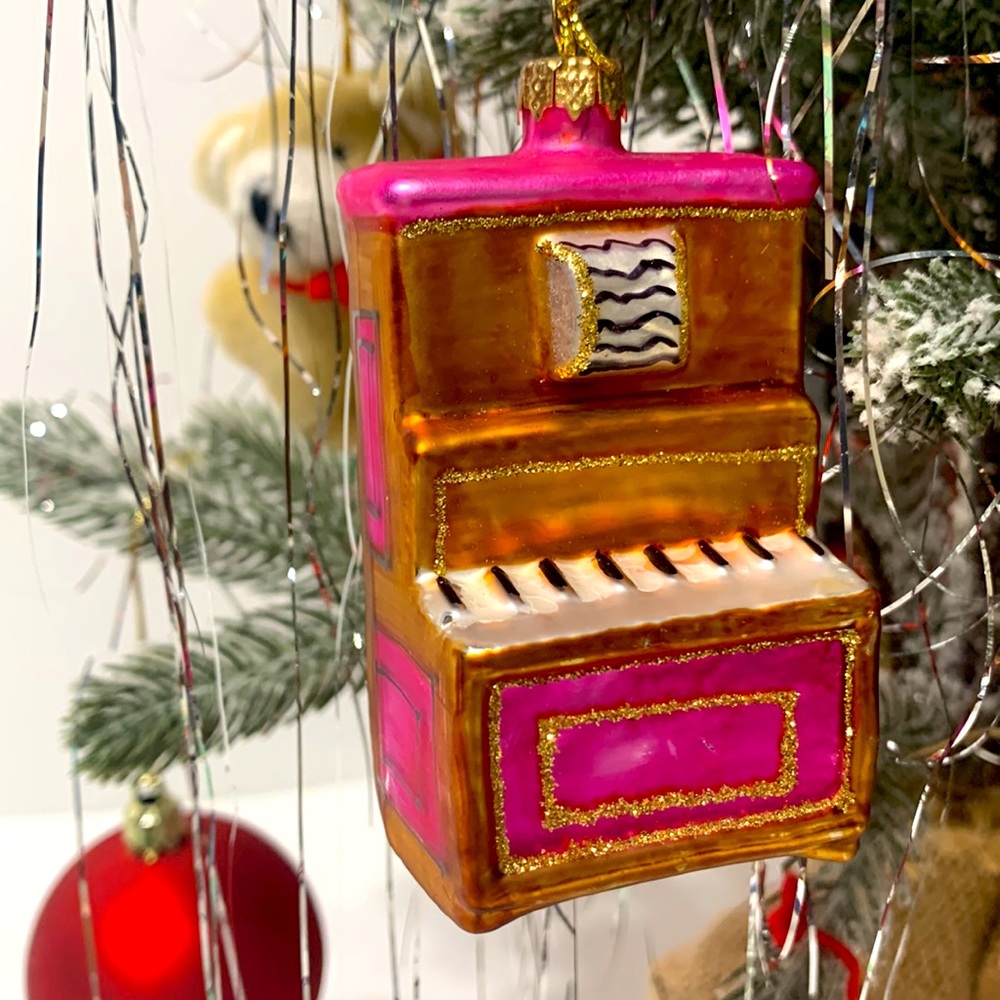 Piano Thomas Pacconi Glass ornament